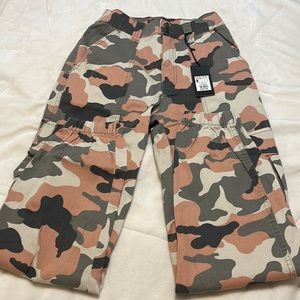 Camo cargo pants